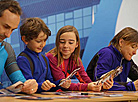 Autograph session with biathlon legends in Raubichi