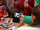 Autograph session with biathlon legends in Raubichi