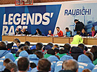 Autograph session with biathlon legends in Raubichi