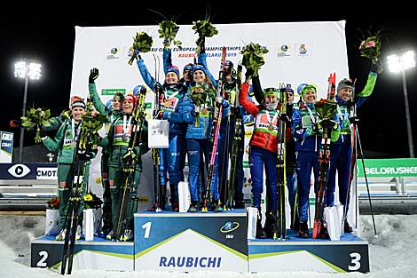 Чэмпіянат Еўропы па біятлоне-2019: змешаная эстафета