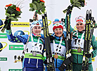 Iryna Kryuko , Ekaterina Yurlova-Percht and Nadine Horchler
