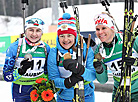 Iryna Kryuko , Ekaterina Yurlova-Percht and Nadine Horchler