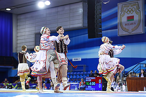 Цырымонія адкрыцця чэмпіянату Беларусі па самба