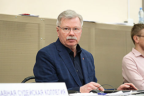 Председатель Белорусской федерации настольного тенниса Александр Петкевич