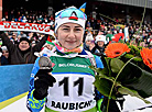 Ірына Крыўко заваявала серабро ў жаночай гонцы праследавання на чэмпіянаце Еўропы ў Раўбічах