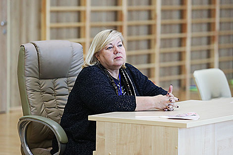 Главный тренер национальной команды Беларуси Ирина Лепарская