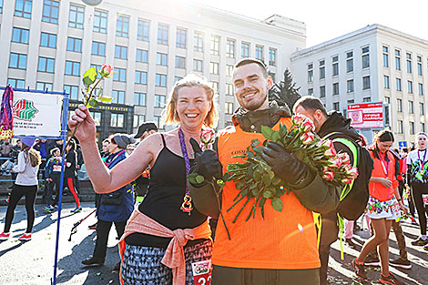 Свята 8 Марта: жаночы забег Beauty Run 2019 прайшоў у Мінску