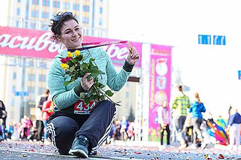 Свята 8 Марта: жаночы забег Beauty Run 2019 прайшоў у Мінску