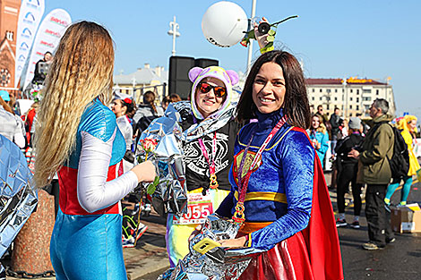 Свята 8 Марта: жаночы забег Beauty Run 2019 прайшоў у Мінску