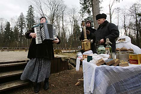 Maslenitsa in Belovezhskaya Pushcha