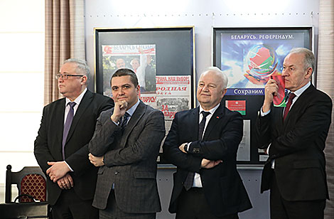 Адкрыццё выстаўкі 