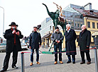 Dali's Triumphant Elephant sculpture unveiled in Minsk 