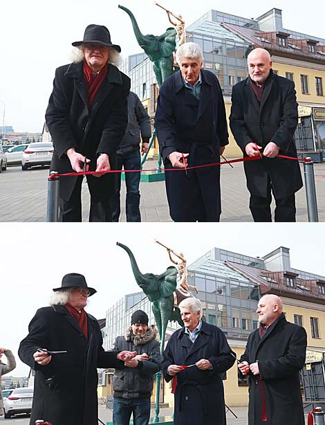 Vladimir Prokoptsov, Leonid Galperin and Beniamino Levi 