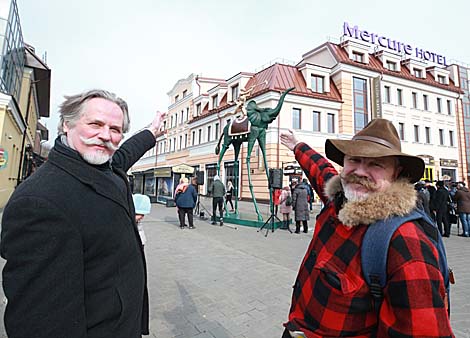 Dali's Triumphant Elephant sculpture unveiled in Minsk 