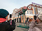 Dali's Triumphant Elephant sculpture unveiled in Minsk 