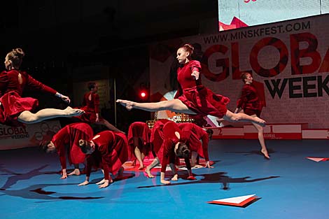 Global Weekend dance competition in Minsk