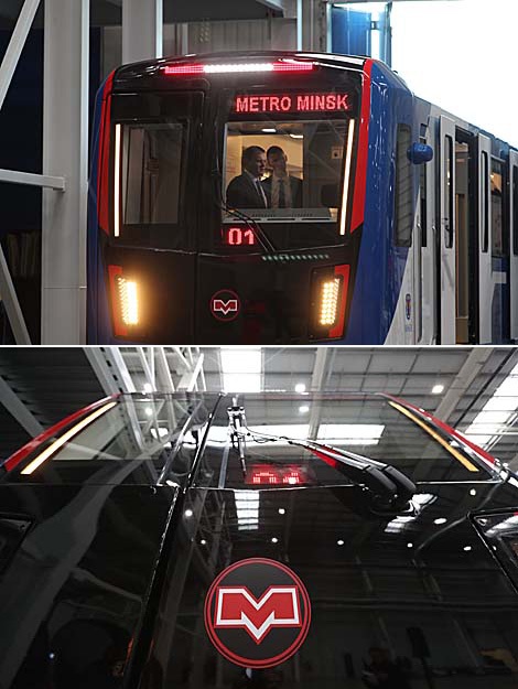 Поезд Stadler для Мінскага метрапалітэна