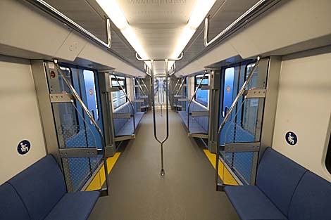 Поезд Stadler для Минского метрополитена