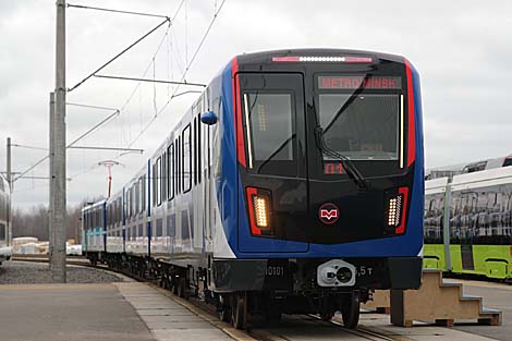 Stadler і Мінскі метрапалітэн прэзентавалі поезд для сталічнай падземкі