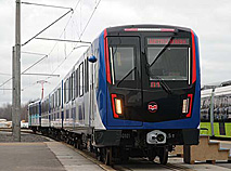 Stadler і Мінскі метрапалітэн прэзентавалі поезд для сталічнай падземкі