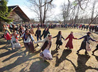 Calling of Spring rite in Vyazynka