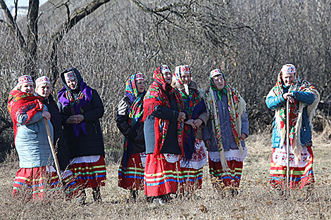 Authentic spring rite in Yelsky District 
