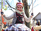 Calling of Spring rite in Vyazynka