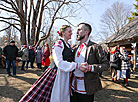 Calling of Spring rite in Vyazynka