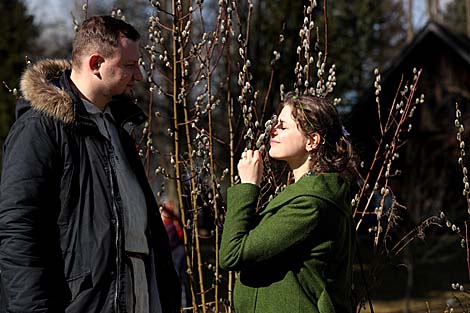 Calling of Spring rite in Vyazynka