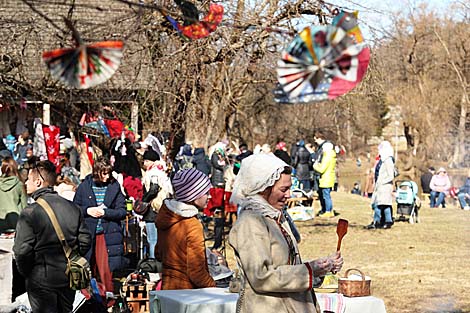 Calling of Spring rite in Vyazynka