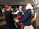 Calling of Spring rite in Vyazynka