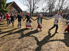 Calling of Spring rite in Vyazynka