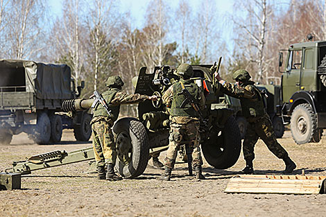 День открытых дверей для родственников военнослужащих на полигоне Брестский