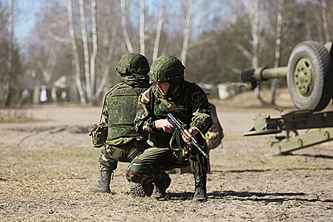 День открытых дверей для родственников военнослужащих на полигоне Брестский
