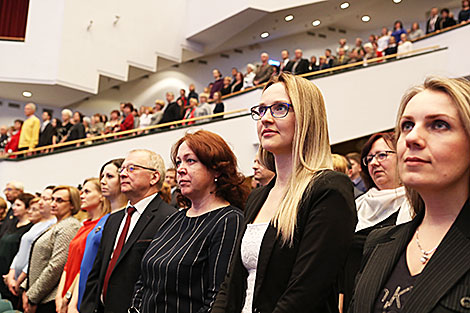 Канцэрт да Дня яднання народаў Беларусі і Расіі ў Мінску