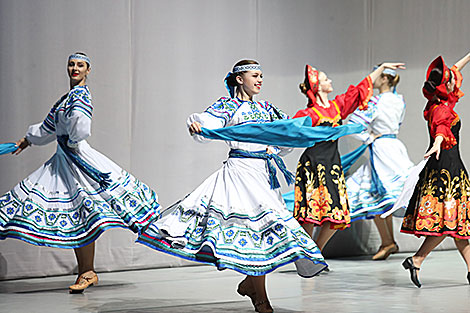 Канцэрт да Дня яднання народаў Беларусі і Расіі ў Мінску