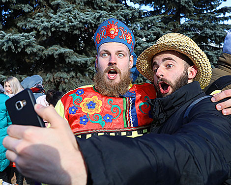 Масленіца ў Віцебскім медуніверсітэце