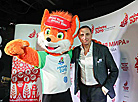 Vadim Galygin and Lesik the Fox