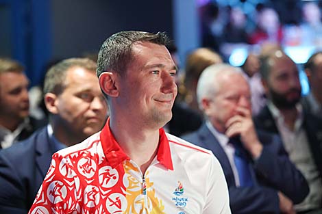 Belarus’ Paralympic swimmer Aleksei Talay 