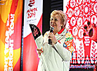 Four-time Olympic champion in fencing Yelena Belova