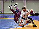 Belarusian women's wrestling team getting ready for 2nd European Games