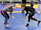 Belarusian women's wrestling team getting ready for 2nd European Games