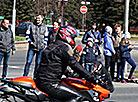 Bikers kick off motorcycle season in Minsk