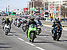 Bikers kick off motorcycle season in Minsk