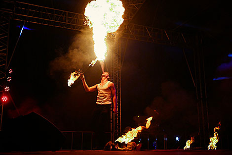 Фестиваль огненного шоу 