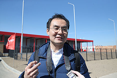 Chinese journalists on a press tour in Belarus