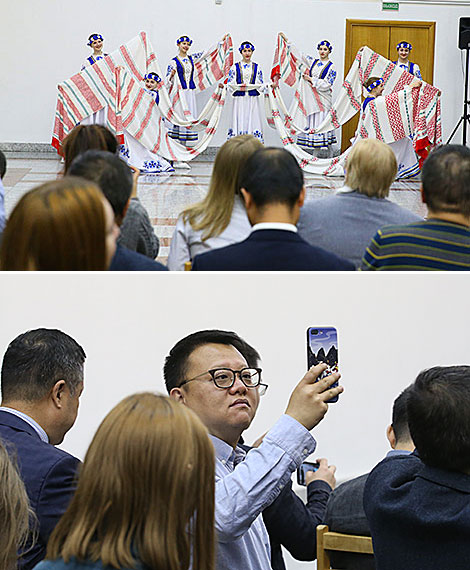 Chinese journalists visit Minsk State Linguistic University