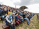 Spectators at Stalin's Line