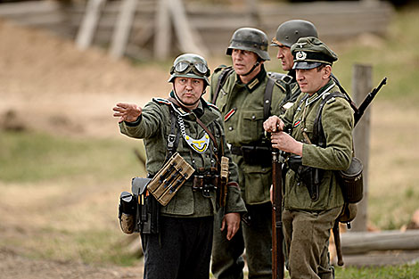 Tank biathlon at Stalin's Line