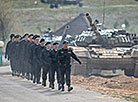 Tank biathlon at Stalin's Line